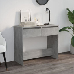 Vidaxl Console Table Concrete Grey 89X41X76.5 Cm Steel - thumbnail 1