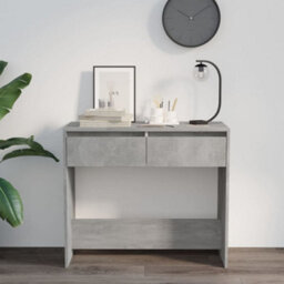 Vidaxl Console Table Concrete Grey 89X41X76.5 Cm Steel - thumbnail 3
