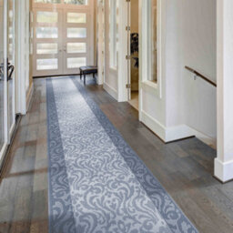 Baroque Hallway Runner Rug - Soft, Comfortable & Durable Carpet For Hall, Kitchen & Corridor - thumbnail 1