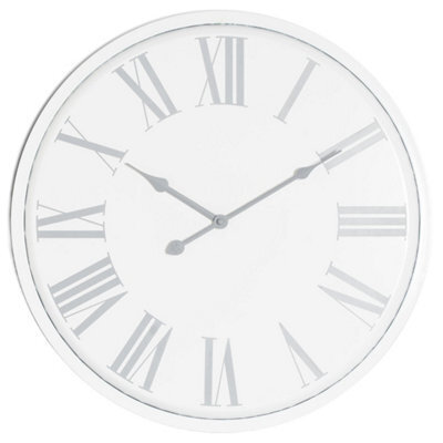 Hill Interiors Flemings Wall Clock White (49Cm X 4Cm X 49Cm) - image 1