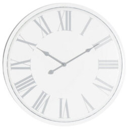 Hill Interiors Flemings Wall Clock White (49Cm X 4Cm X 49Cm) - thumbnail 1