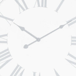 Hill Interiors Flemings Wall Clock White (49Cm X 4Cm X 49Cm) - thumbnail 4