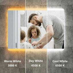 Royal Bathrooms Enso 600 X 600mm Round Led Illuminated Anti-Fog Mirror With Touch Sensor - thumbnail 9