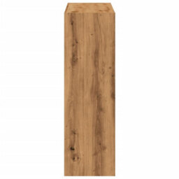 Berkfield Bookcase Artisian Oak 102X32X102 Cm Engineered Wood - thumbnail 5