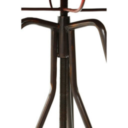 Orsina Red Metal Artisan Table - thumbnail 3