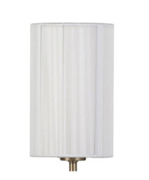 Lighting Supermarket Florence Rechargeable Antique Brass Table Lamp With Tall Ivory String Shade - thumbnail 3