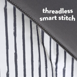Slumberdown Coverless Duvet Double 10.5 Tog 2N1 Design Matching Pillow Case Reversible All Year Round Stripe Cover Washable - thumbnail 5