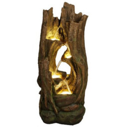 Outdoor Living UK Aqua Creations Cannock Tree Trunk Solar Water Feature - thumbnail 2