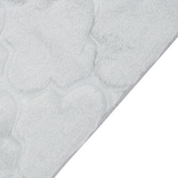 Beliani Faux Fur Rug Gharo Light Grey 160 X 230 Cm - thumbnail 6