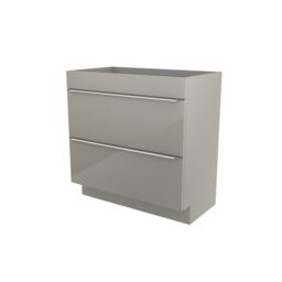 GoodHome Imandra Taupe Freestanding Vanity Unit & Basin Set - Includes Lana Basin (W)804mm - thumbnail 3
