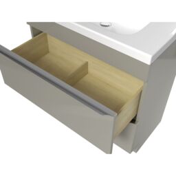 GoodHome Imandra Taupe Freestanding Vanity Unit & Basin Set - Includes Lana Basin (W)804mm - thumbnail 5