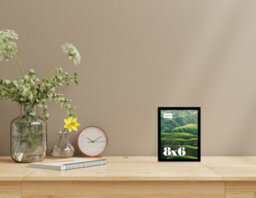8X6 Black Picture Frame (15.2 X 20.3Cm) Poster, Photo, Artwork, Gallery Wall Or Print - thumbnail 2