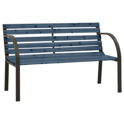 Berkfield Children Garden Bench 81 Cm Chinese Fir Wood Grey - image 1