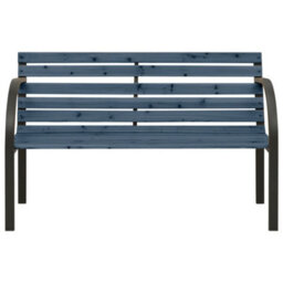 Berkfield Children Garden Bench 81 Cm Chinese Fir Wood Grey - thumbnail 2