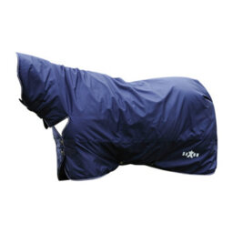 Saxon Defiant Combo Neck Midweight Horse Turnout Rug Navy/white (7)
