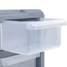 Berkfield Durable Multi-Drawer Organisers With 12 Drawers 2 Pcs 26.5X16X26 Cm - thumbnail 7