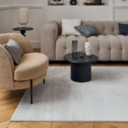 The Rugs Carmel Grey/cream Geometric Area Rug And Runner Non Shedding, Stain Resistant, Soft - thumbnail 8