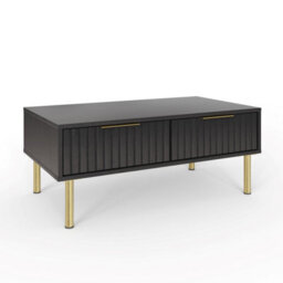 Gfw Nervata Coffee Table Black/gold - thumbnail 2