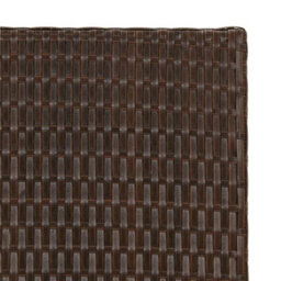Vidaxl Folding Table Brown 45X35X32 Cm Poly Rattan - thumbnail 6