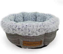 Huggle Pets Hugglepets Granite Ivory Donut Supersoft Non Slip 75Cm Dog Bed - thumbnail 2