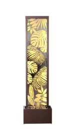 Primrose Lamego Bamboo Mirror Water Feature With Lights 180Cm - thumbnail 8