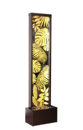 Primrose Lamego Bamboo Mirror Water Feature With Lights 180Cm - thumbnail 7