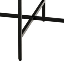 Furniture To Go Lamoine Round Side Table In Matt Black - thumbnail 7