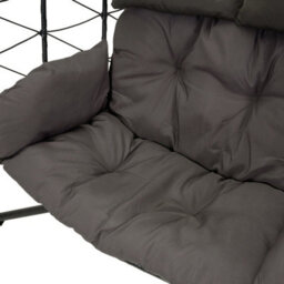 Breeins Outdoor & Indoor 2-Seater Swing Hanging Egg Chair With Metal Stand, Foldable Hanging Chair - thumbnail 5