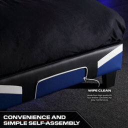 X Rocker Cerberus Single Gaming Bed In A Box - Blue - thumbnail 4
