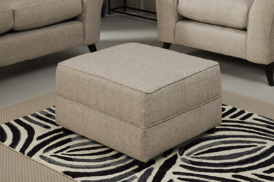 Modern Home Caxton Standard Footstool Oatmeal - image 1