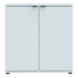 Furniture To Go Ganymede 2 Door Cupboard In Light Grey - thumbnail 3