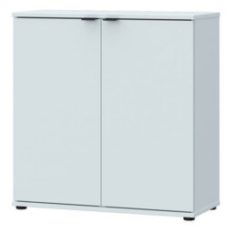Furniture To Go Ganymede 2 Door Cupboard In Light Grey - thumbnail 4