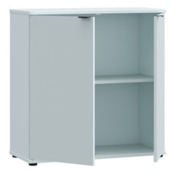 Furniture To Go Ganymede 2 Door Cupboard In Light Grey - thumbnail 5