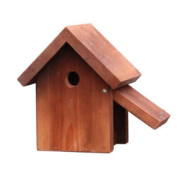 Buttercup Farm Apex Bird Box With 32mm Hole - European Redwood - L16.5 X W20 X H23.5 Cm - thumbnail 2