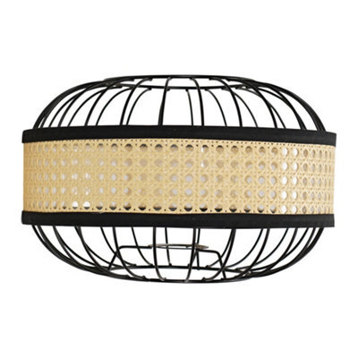 Valuelights Vimet Black Ceiling Shade (D)30Cm - image 1
