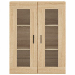 Berkfield Elegant Highboard Sonoma Oak 69.5X34X180 Cm Engineered Wood - thumbnail 6