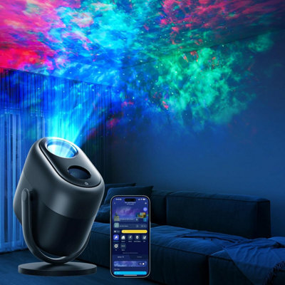 Govee Star Projector Light Led, Rgbw 7-Zone Nebula Effect Works With Matter Alexa, 50 M Coverage, 50+ Scenes, Smart Timer & 18
