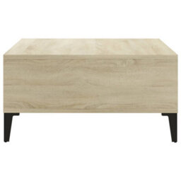 Berkfield Coffee Table Sonoma Oak 60X60X30 Cm Engineered Wood - thumbnail 4