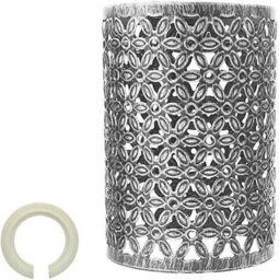 2X Industrial Wire Cage Lampshades Vintage E27 Metal Covers For Pendant Lights, Chandeliers, Floor Lamps & Wall Sconces - thumbnail 4