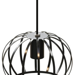 Living And Home 1 Pack Black Iron Cage Metal Pendant Light,lantern Hanging Light Fixtures, E27 Lamp Holder, Bulb Not Included - thumbnail 6