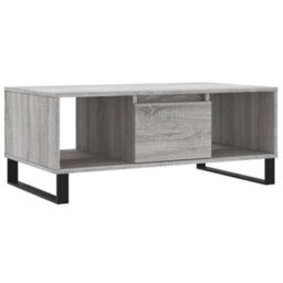 Berkfield Coffee Table Grey Sonoma 90X50X36.5 Cm Engineered Wood - thumbnail 2