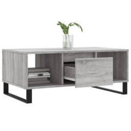 Berkfield Coffee Table Grey Sonoma 90X50X36.5 Cm Engineered Wood - thumbnail 4