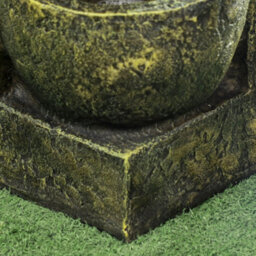 Outsunny Garden Water Feature With Adjustable Flow, 4-Tier Stone Look Bowls - thumbnail 8