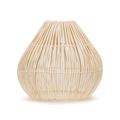 Valuelights Vine Natural Wicker Basket Ceiling Lamp Shade (D)34Cm - image 1