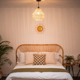 Valuelights Vine Natural Wicker Basket Ceiling Lamp Shade (D)34Cm - thumbnail 7