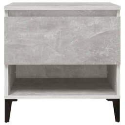 Berkfield Side Tables 2 Pcs Concrete Grey 50X46X50 Cm Engineered Wood - thumbnail 7