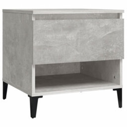 Berkfield Side Tables 2 Pcs Concrete Grey 50X46X50 Cm Engineered Wood - thumbnail 6