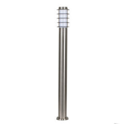 Valuelights Wharf Modern Outdoor Stainless Steel Bollard Lantern Light Post