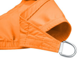 Sundaze 3.6X3.6M Square Orange Sun Shade Sail Outdoor Garden Patio Sunscreen Uv Block With Free Rope - thumbnail 2