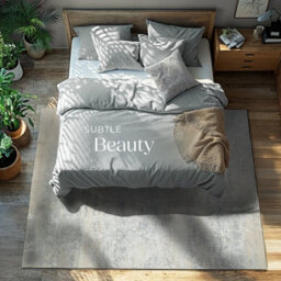 Tectake Washable Rug Dalia - Various Sizes, Faded Pattern, Easy-Care Short Pile, Non-Slip 160 X 230 Cm - Beige - thumbnail 7